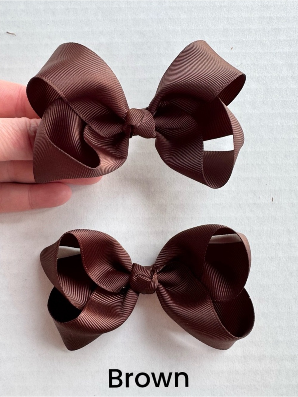 Brown Solid Piggies